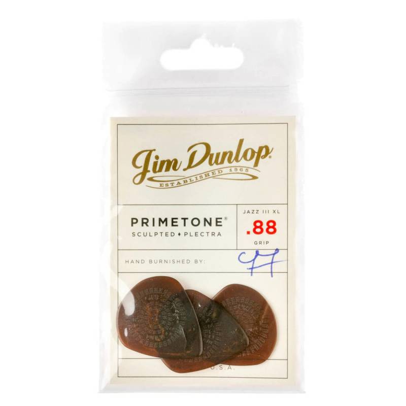 Медиаторы Dunlop 520P.88 Primetone Jazz III XL Sculpted Plectra Player's Pack 0.88 mm (3 шт.)