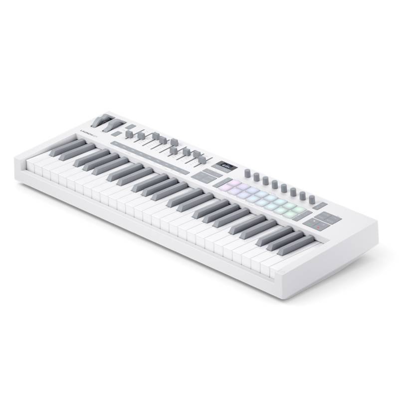 MIDI Клавіатура NOVATION Launchkey 49 MK4 White Edition