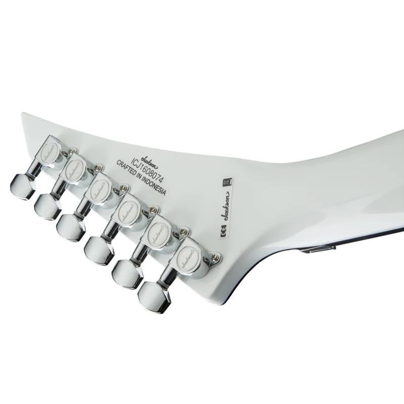 Електрогітара JACKSON X-SERIES RHOADS RRX24M MN SNOW WHITE WITH BLACK PINSTRIPES