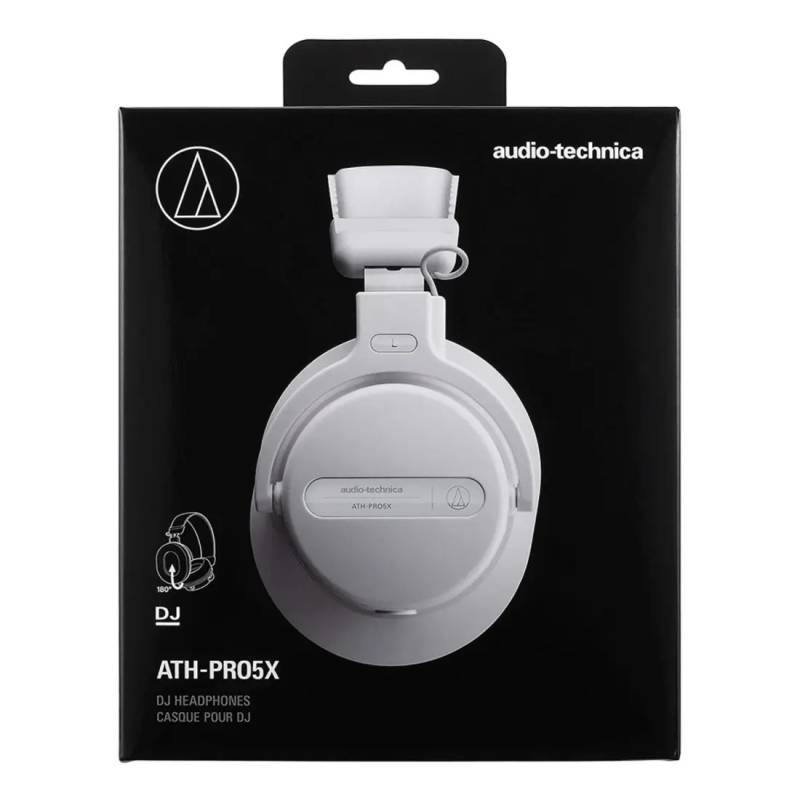 Наушники закрытые Audio-Technica ATH-PRO5x White