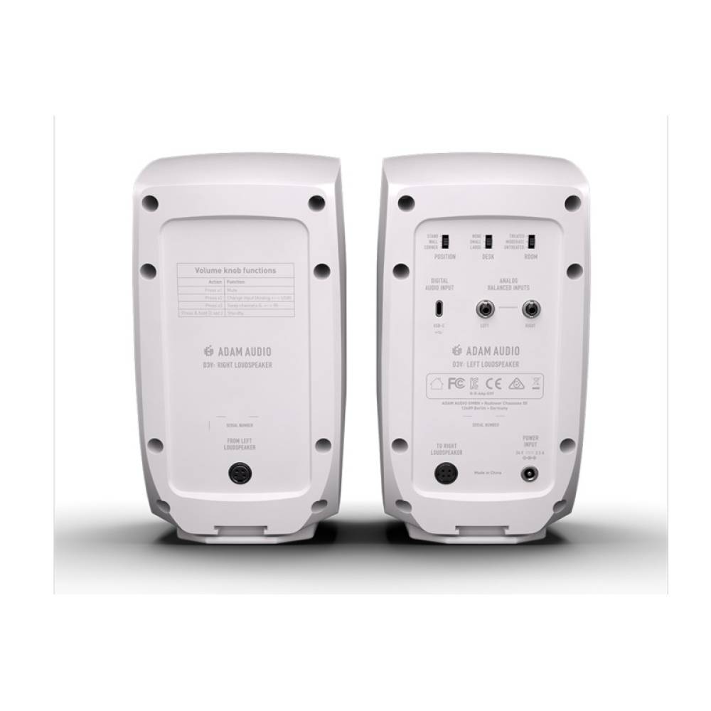 Студійний монітор ADAM AUDIO D3V White