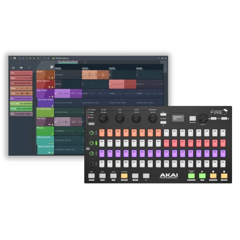 MIDI контроллер AKAI Fire MIDI контролер