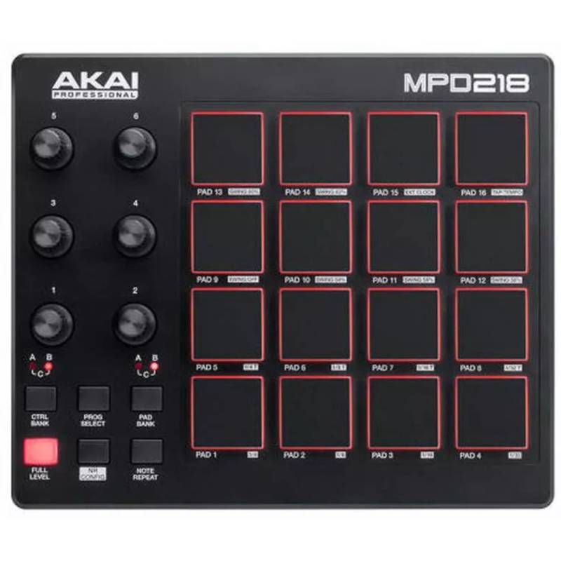 MIDI контроллер AKAI MPD218