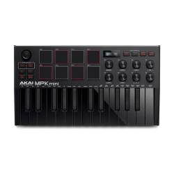 MIDI Клавиатура AKAI MPK MINI MK3 Black