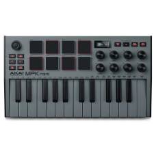 MIDI Клавіатура AKAI MPK MINI MK3 Grey