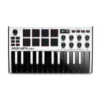 MIDI Клавіатура AKAI MPK MINI MK3 White