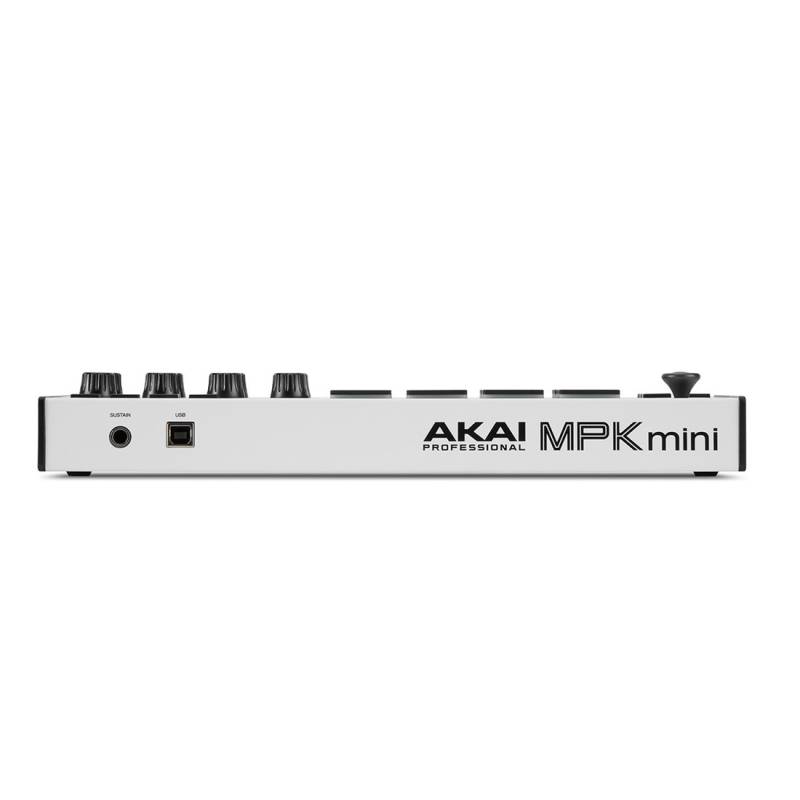 MIDI Клавіатура AKAI MPK MINI MK3 White