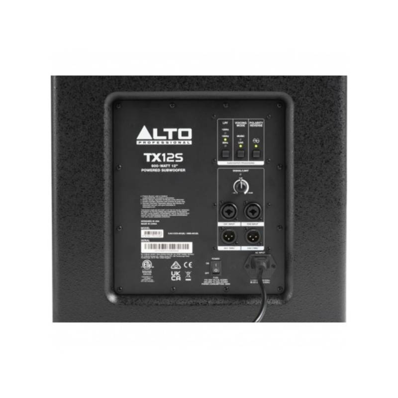 Сабвуфер Alto Professional TX12S