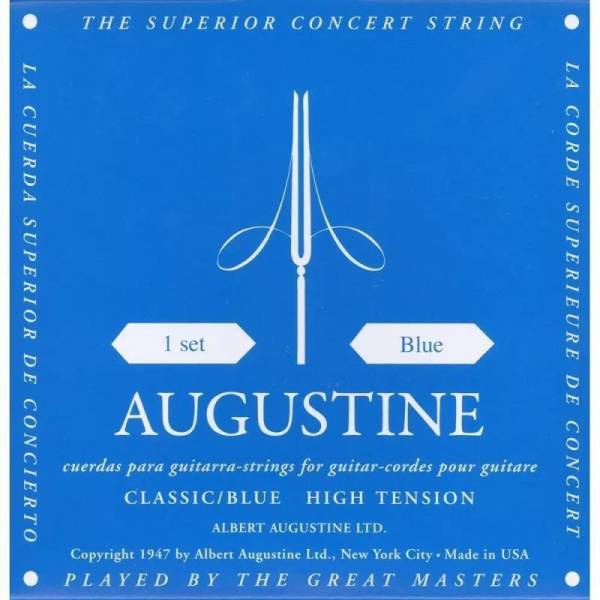 Струни для класичної гітари Augustine Classic/Blue Label High Tension