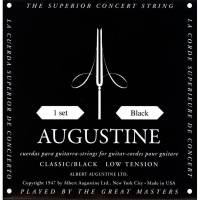 Струны для классической гитары Augustine Classic/Black Label Low Tension