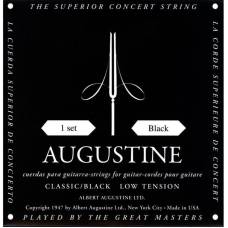 Струни для класичної гітари Augustine Classic/Black Label Low Tension