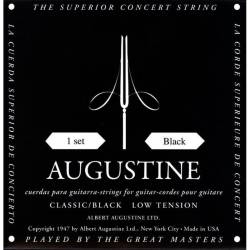 Струни для класичної гітари Augustine Classic/Black Label Low Tension