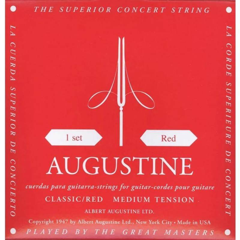 Струны для классической гитары Augustine Classic/Red Label Medium Tension