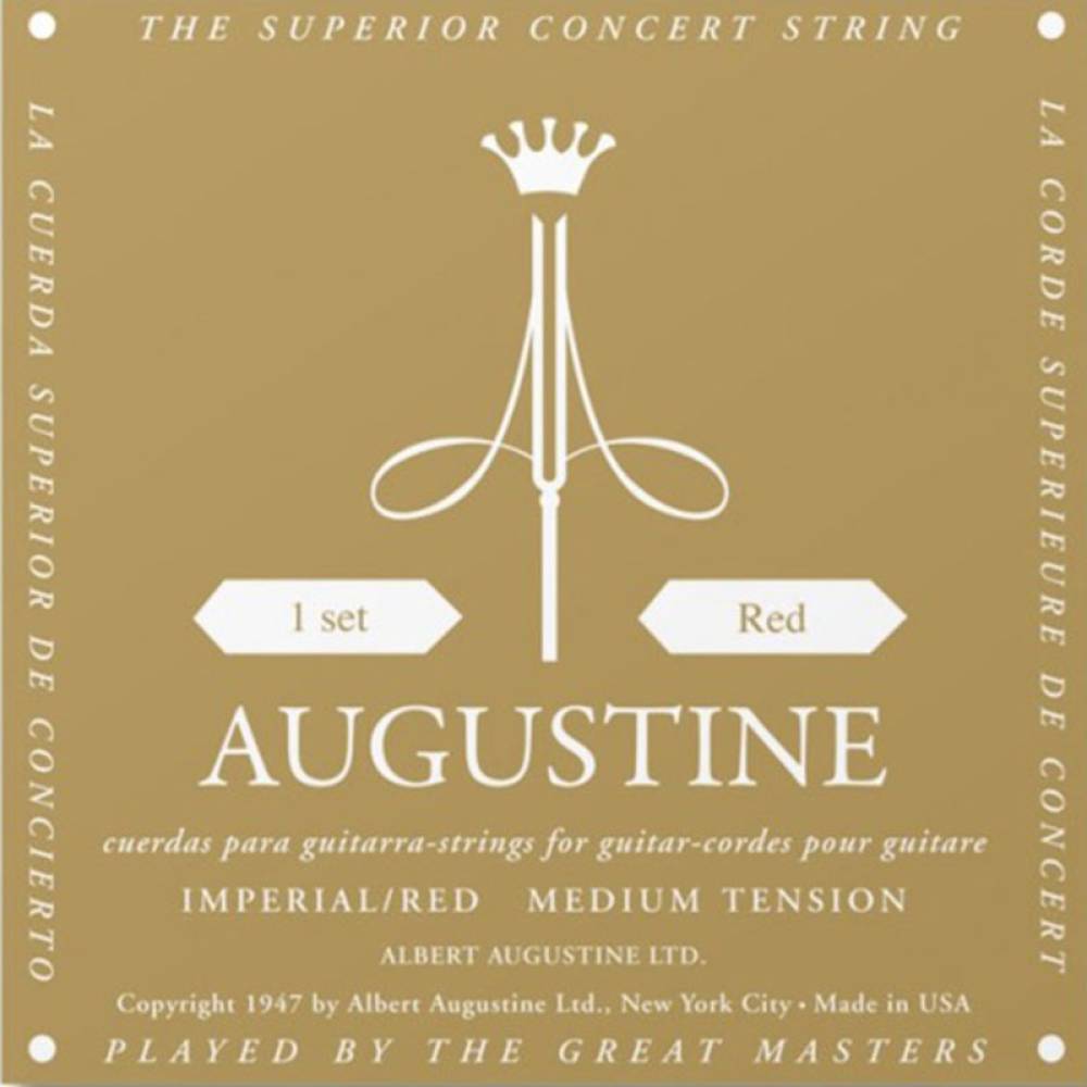 Струны для классической гитары Augustine Imperial/Red Medium Tension Струны для классической гитары Augustine Imperial/Red Medium Tension