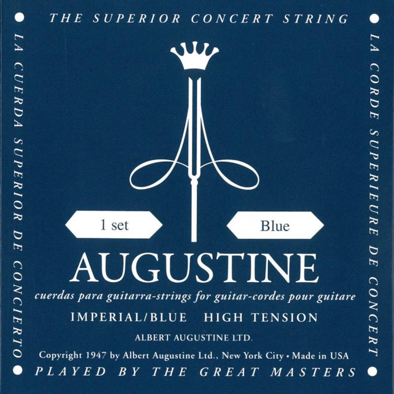 Струни для класичної гітари Augustine Imperial/Blue High Tension