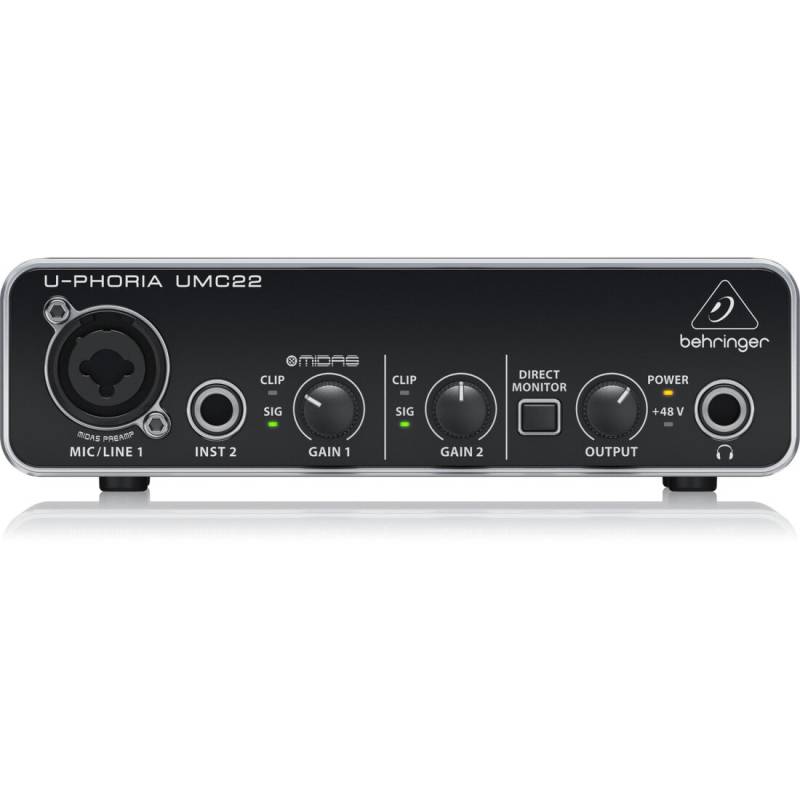 Аудіоінтерфейс Behringer UMC22