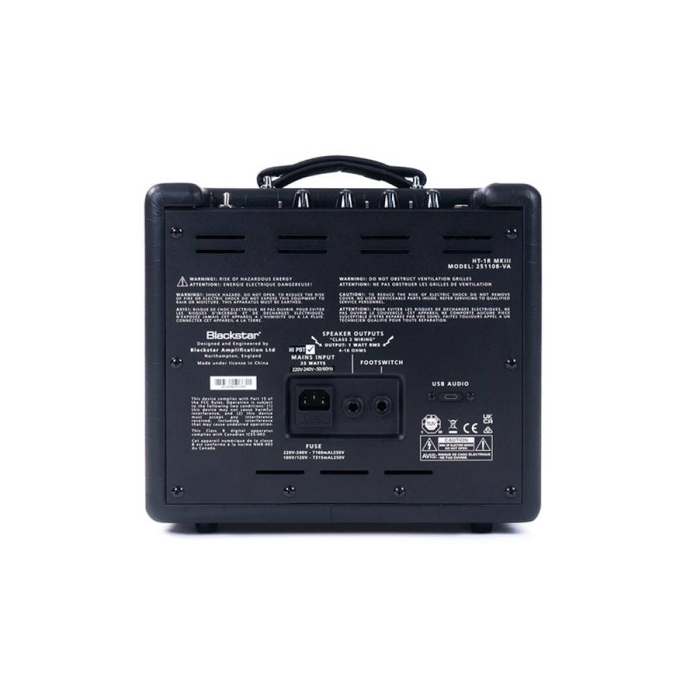 Гитарный комбоусилитель BLACKSTAR HT-1R MKIII Гитарный комбоусилитель BLACKSTAR HT-1R MKIII