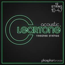 Струны для акустической гитары Cleartone 7410-12 Phosphor Bronze Extra 12 Strings 10/47