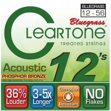 Струни для акустичної гітари Cleartone 7423 Phosphor Bronze Bluegrass 12/56