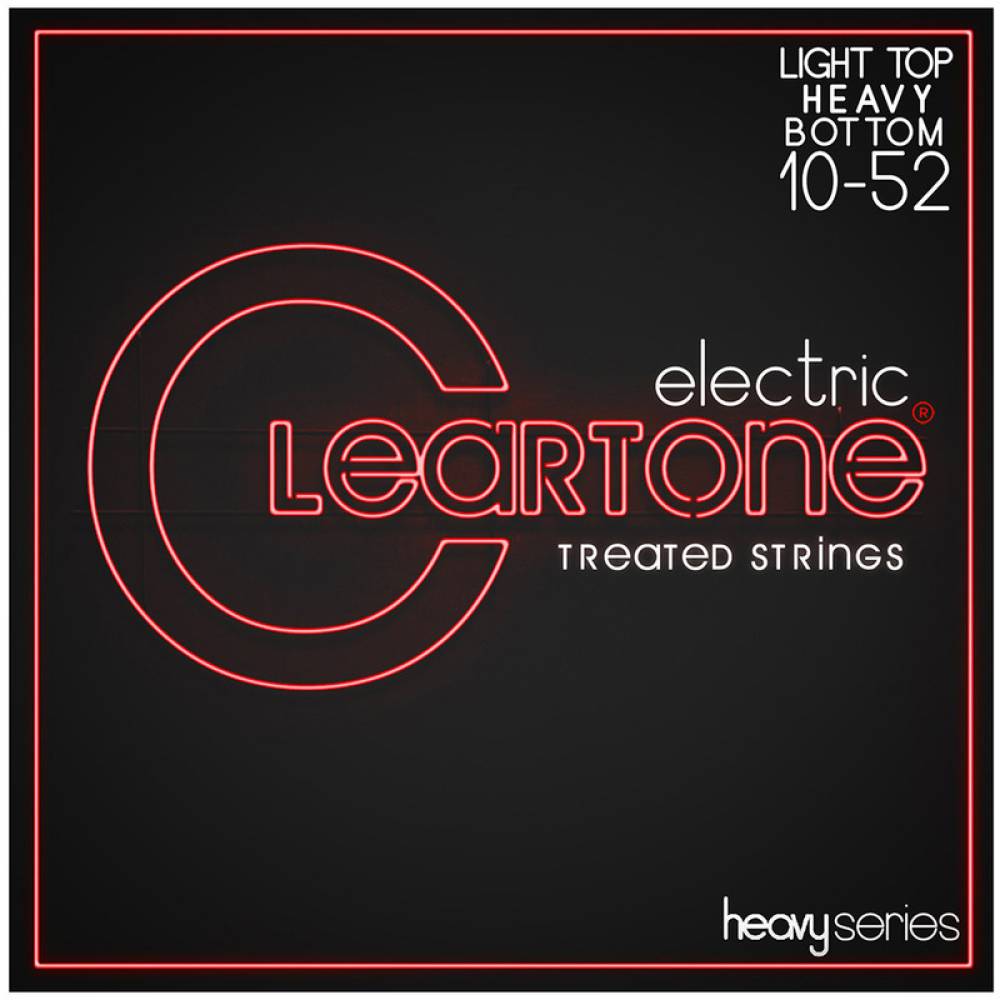Струни для електрогітари Cleartone 9520 Monster Heavy Series Nickel-Plated Light Top/Heavy Bottom 10/52