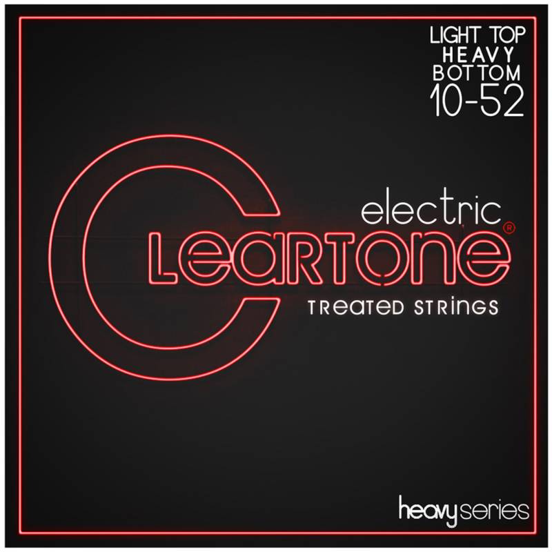 Струни для електрогітари Cleartone 9520 Monster Heavy Series Nickel-Plated Light Top/Heavy Bottom 10/52