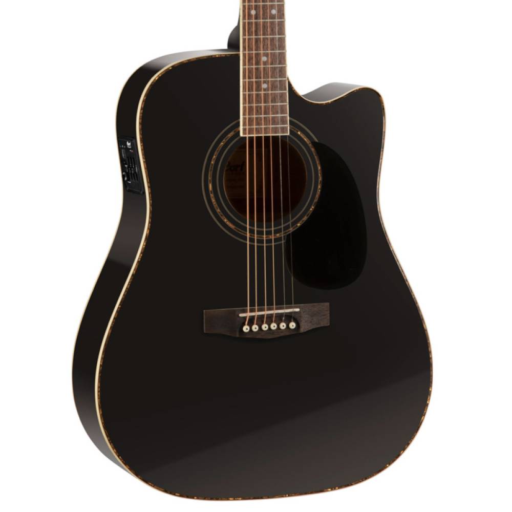 Електроакустична гітара CORT AD880CE (BLACK)