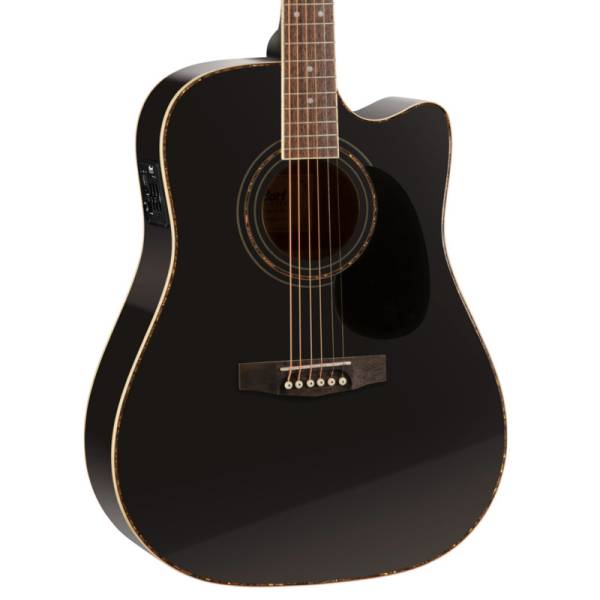 Електроакустична гітара CORT AD880CE (BLACK)