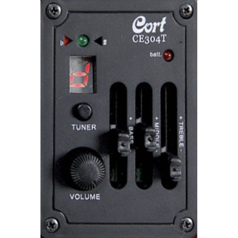 Електроакустична гітара CORT AF510E (BLACK SATIN)