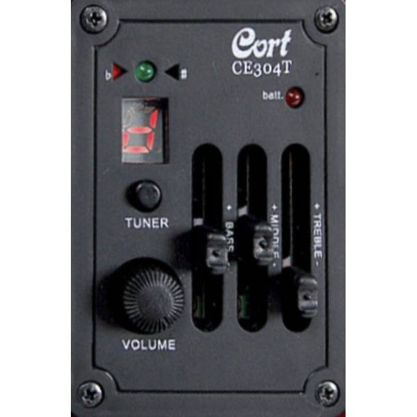 Електроакустична гітара CORT AF510E (BLACK SATIN)