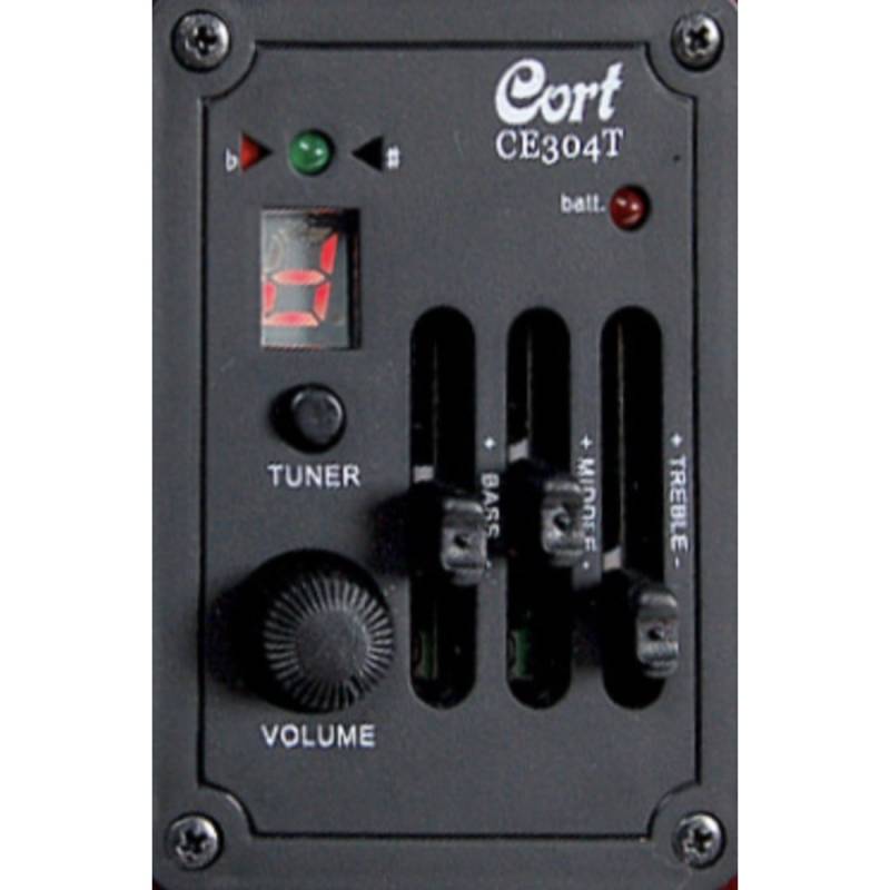 Електроакустична гітара CORT AF510E (BLACK SATIN)