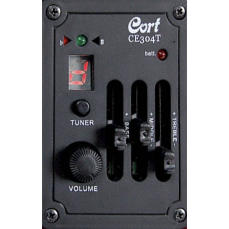 Электроакустическая гитара CORT AF510E (OPEN PORE)