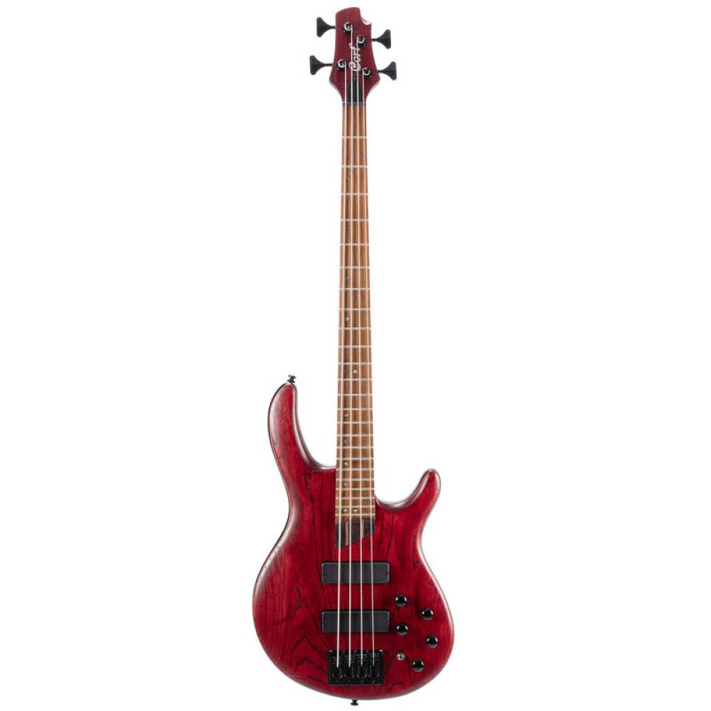 Бас-гитара CORT B4 Element (Open Pore Burgundy Red)
