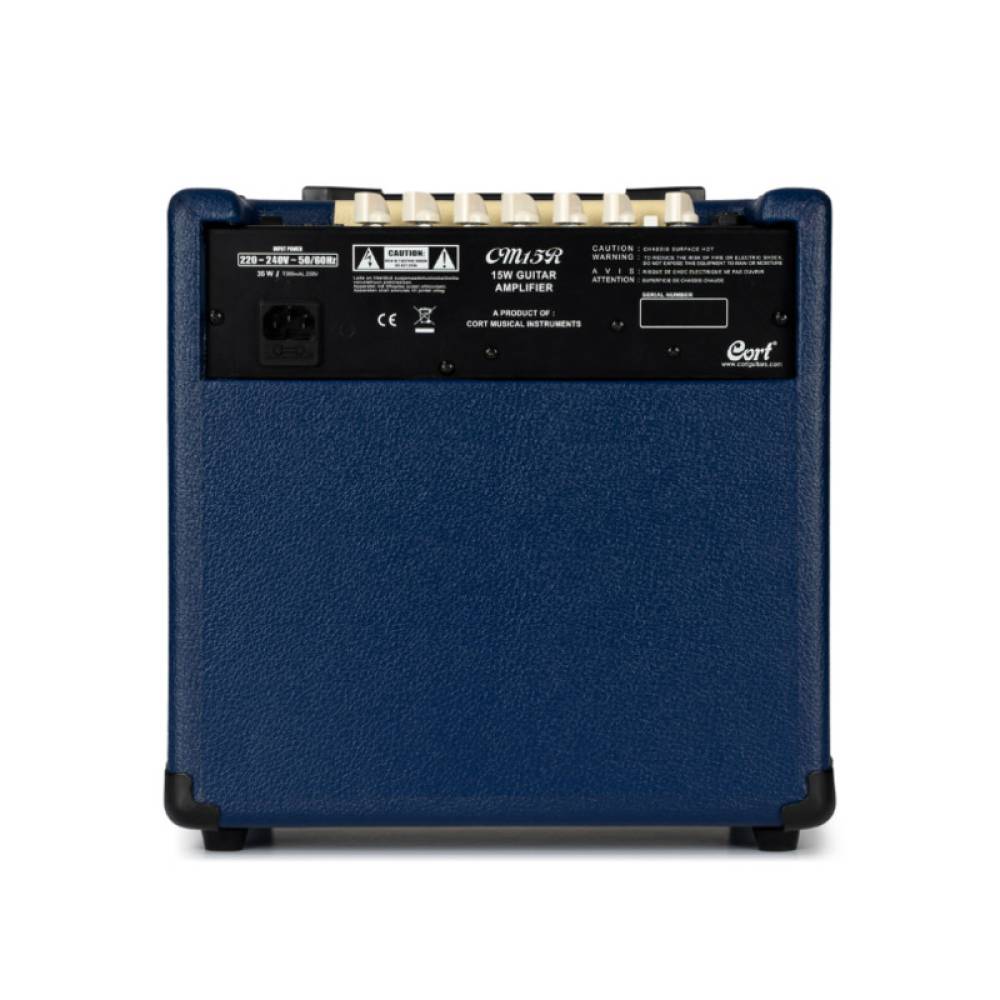 Гитарный комбоусилитель Cort CM15R (Dark Blue) Гитарный комбоусилитель Cort CM15R (Dark Blue)