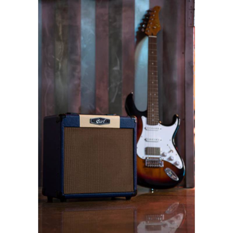 Гитарный комбоусилитель Cort CM15R (Dark Blue)