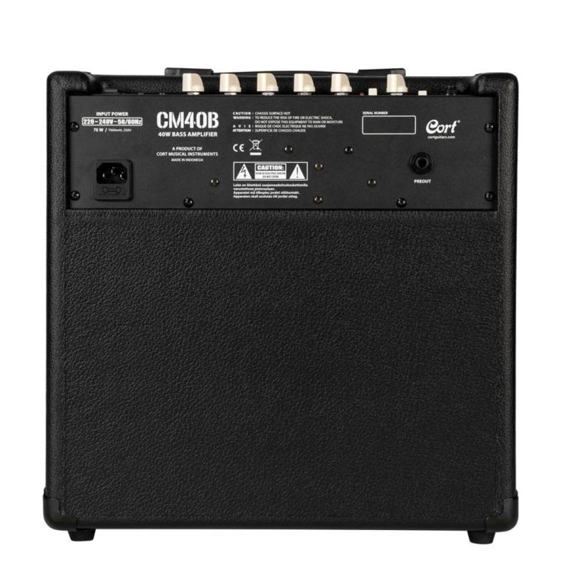 Комбоусилитель для бас-гитары Cort CM40B