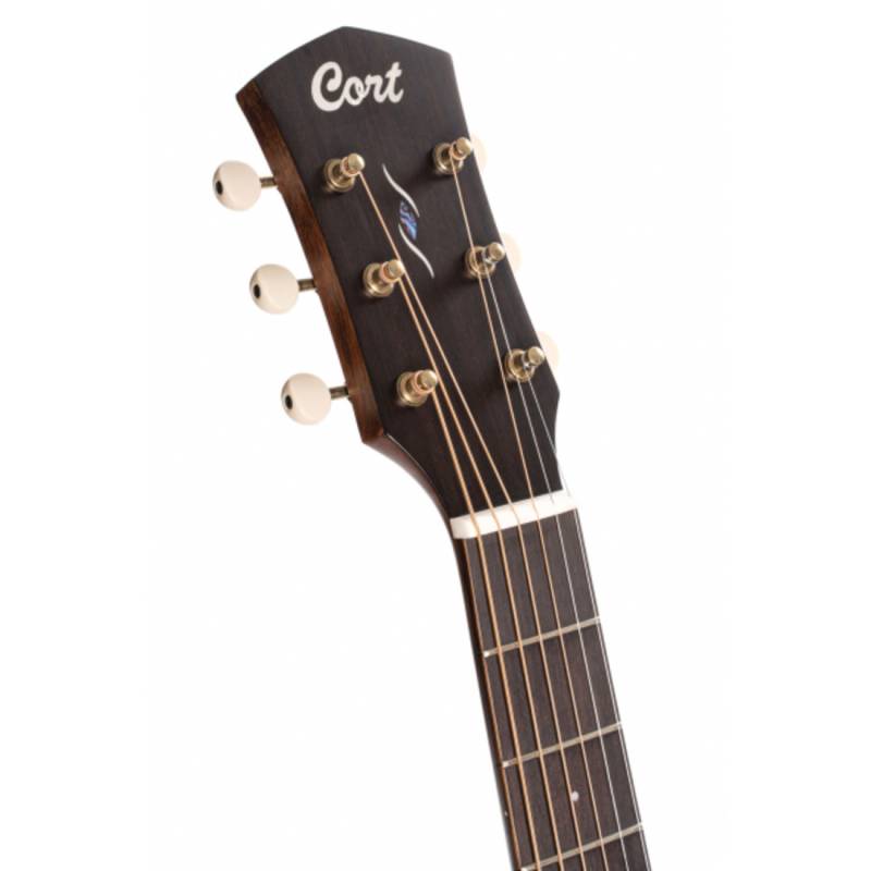 Электроакустическая гитара CORT CORE-PE MAHOGANY (OPEN PORE BLACK BURST)