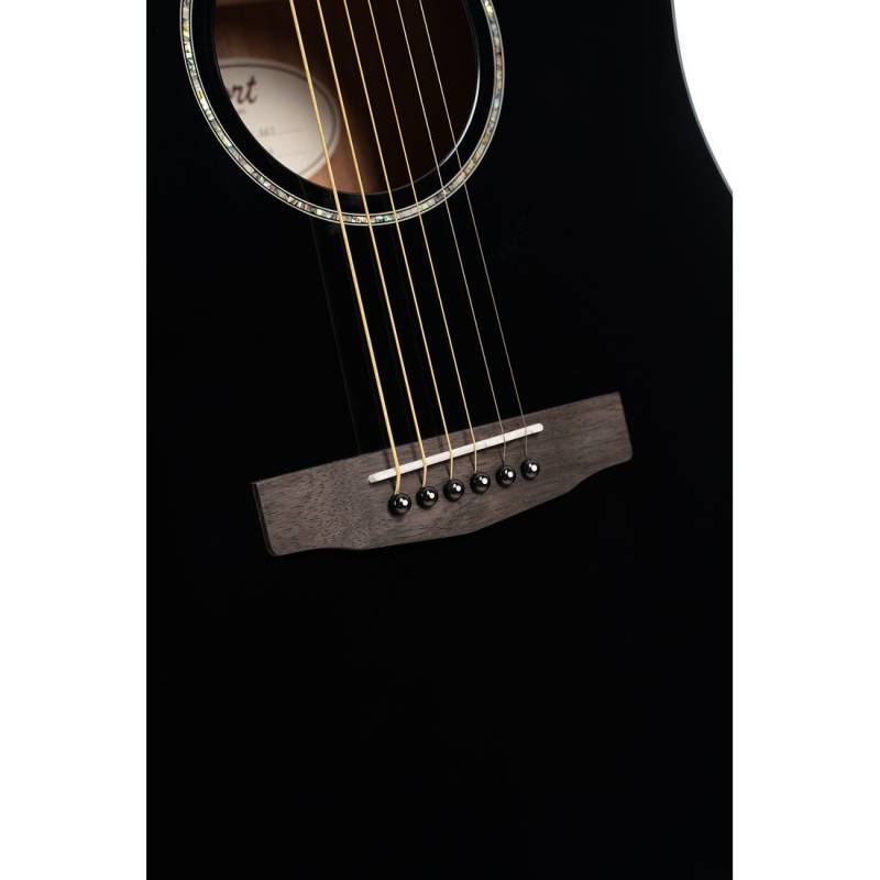Акустическая гитара CORT EARTH 60 (Black Gloss)
