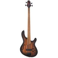Бас-гитара CORT B4FL MHPZ (Open Pore Trans Black Burst)