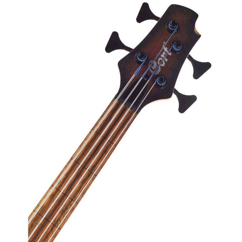 Бас-гитара CORT B4FL MHPZ (Open Pore Trans Black Burst)