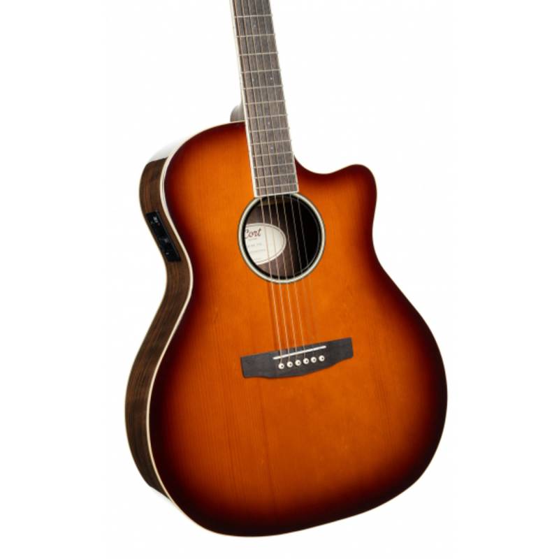 Електроакустична гітара Cort Exotic-GA Walnut (Sunburst)
