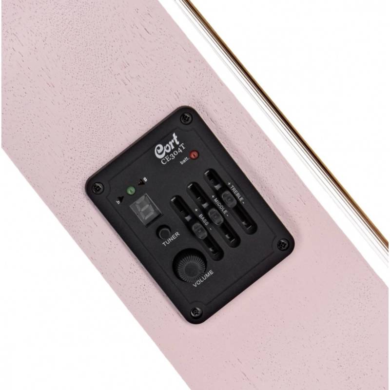 Електроакустична гітара CORT JADE CLASSIC (PASTEL PINK OPEN PORE)