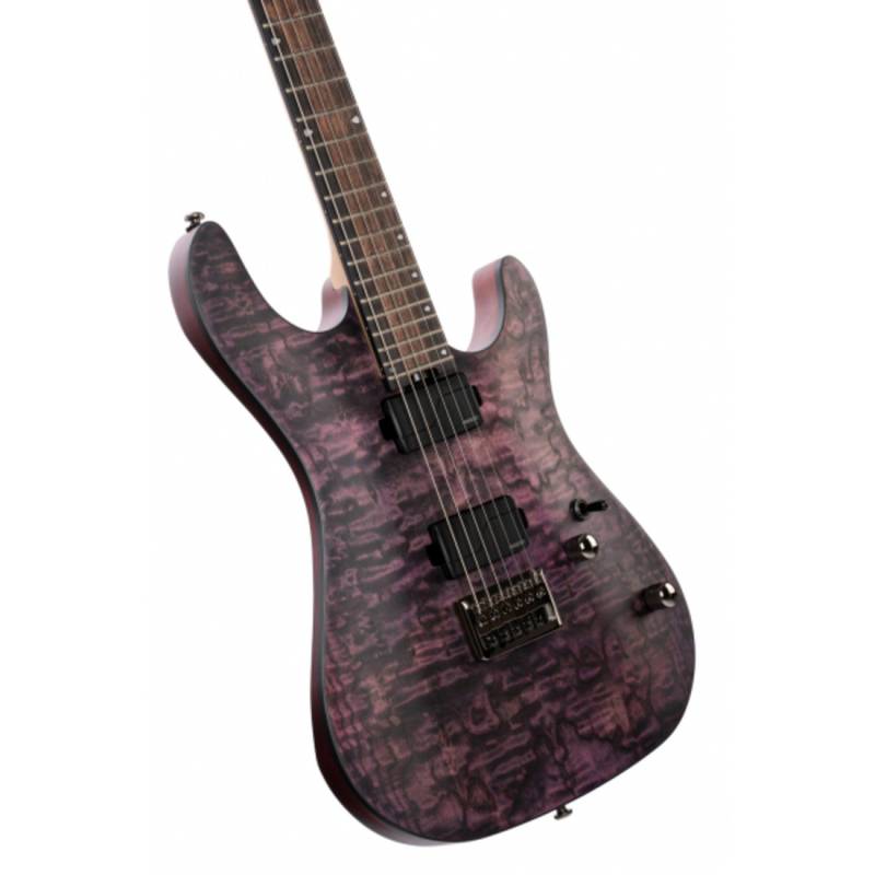 Електрогітара CORT KX500 Etched (Etched Deep Violet)