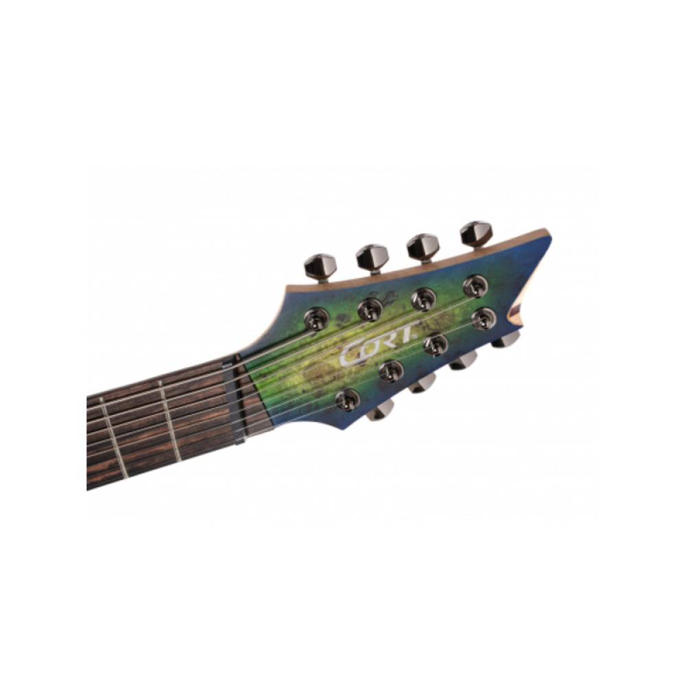 Електрогітара CORT KX508 Multi Scale II (Mariana Blue Burst)