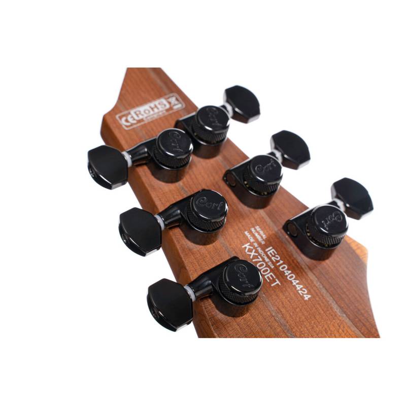 Електрогітара CORT KX700 EverTune (Open Pore Black)