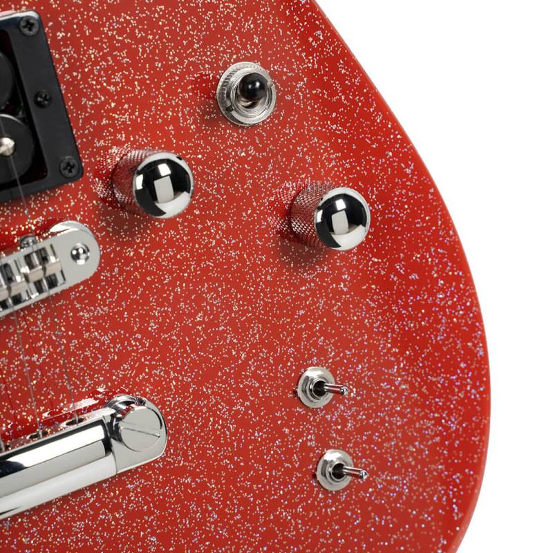 Електрогітара CORT MBM-2H Sustainiac (Red Sparkle)