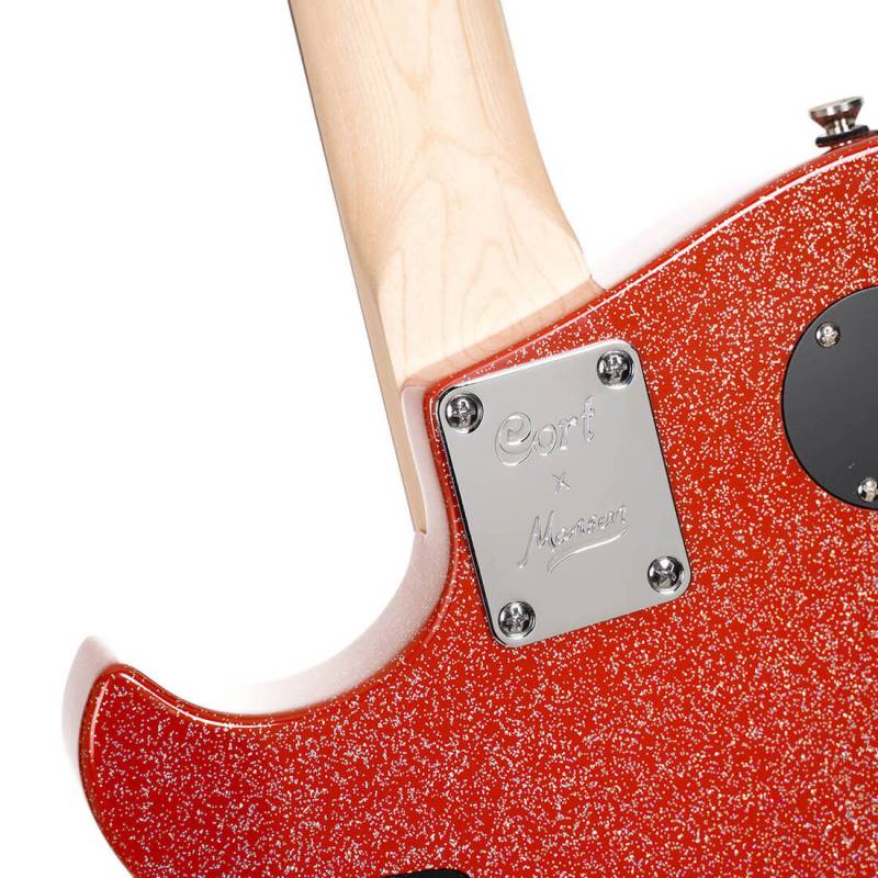 Електрогітара CORT MBM-2H Sustainiac (Red Sparkle)