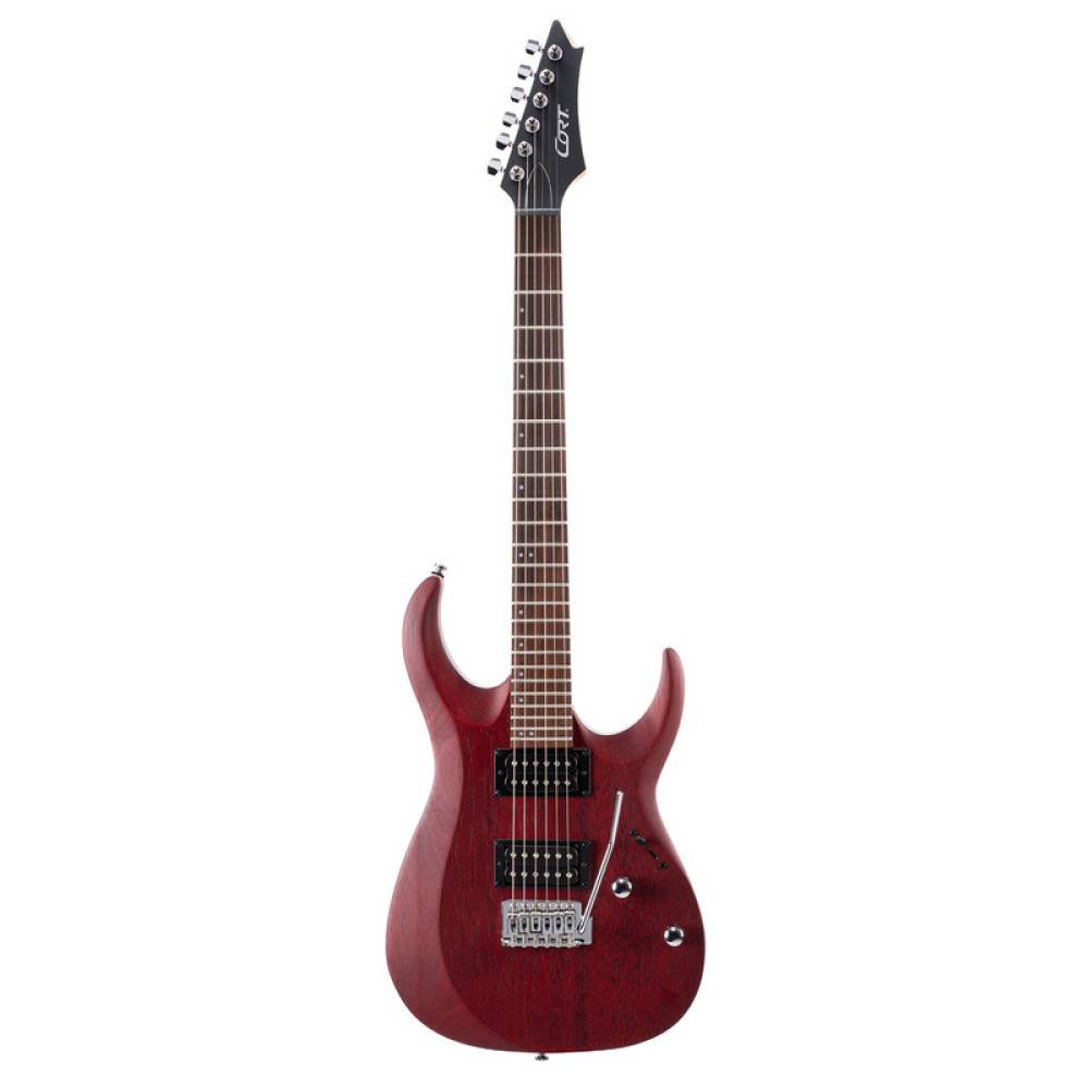 Електрогітара CORT X100 (Open Pore Black Cherry)