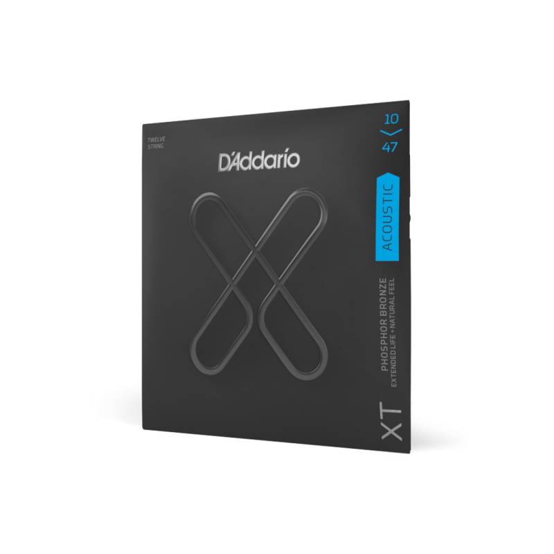 Струны для акустической гитары D'Addario XTAPB1047-12 PHOSPHOR BRONZE LIGHT 12-STRING (10-47)