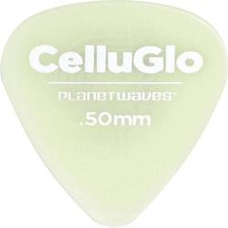 Медіатори D'Addario 1CCG2 Planet Waves Classic Celluloid Cellu-Glo Player's Pack 0.50 mm (10 шт.)