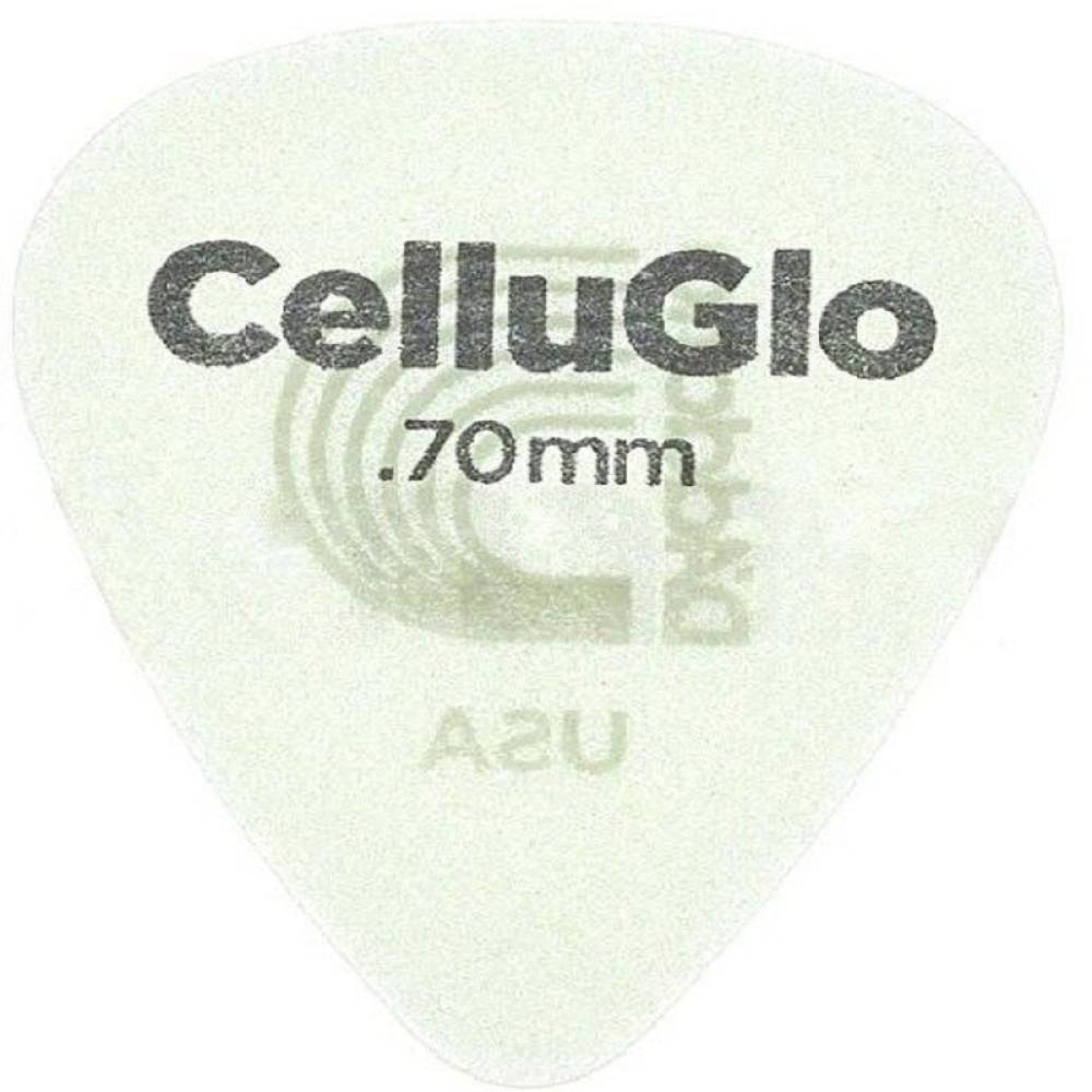 Медиаторы D'Addario 1CCG4 Planet Waves Cellu-Glo Picks Medium Player's Pack 0.70 mm (10 шт.)